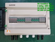 ตู้คอมบายเนอร์ดีซีแบบ 2สตริง 1000โวลท์ DC Combiner Box 2String 1000Vdc for Solar cell system 10-20K