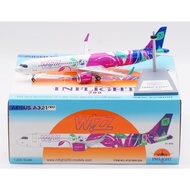 IF321W41224 Alloy Collectible Plane Gift INFLIGHT 1:200 Wizz Air Malta Airbus A321-200 Diecast Aircr