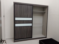 Clearance Stock 8x8 Almari Baju Kayu