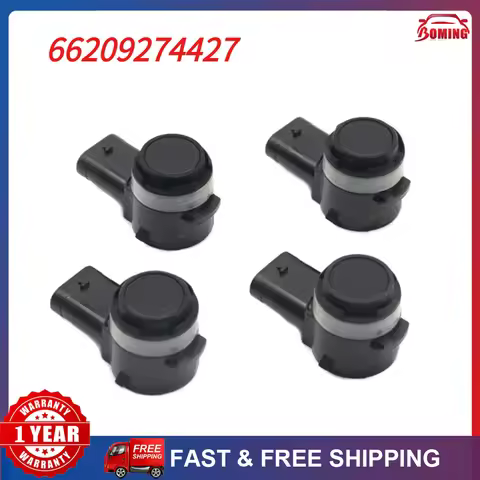 Ultrasonic Backup Bumper Assist Radar PDC Parking Sensor 4pcs 66209274427 For BMW 2 7 I01 I12 i3 X1