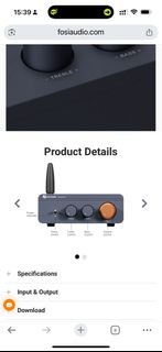 Fosi Audio BT20A Pro