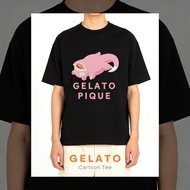 Gelato Pique Official Store T-shirts with Pokemon Slowpoke cartoon motifs, Unisex T-shirts, Distro T