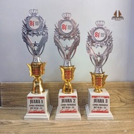 MERAH AUGUST INDEPENDENCE CUP SET OF 3 CHAMPIONS 123 B04 PAGODA 17 AUGUST RED SILVER
