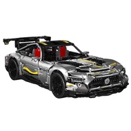 13126 Technical APP RC AMGED GT R 1:8 Super Sport Car Model Building Blocks Bricks Puzzle Toy Birthd