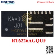 IC Power Laptop Richtek RT6226AGQUF RT6226A RT6226 A RT 6226A RT 6226 A / KA=3G KA=6B KA= KA = UQFN-