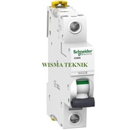 (READ DESCRIPTION) MCB SCHNEIDER 1P 6 Amp SCHNEIDER 6KA NO REF A9F74106 iC60N