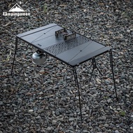 Koman CK-3650 Bridge Table IGT Folding Table Blackened Camping Table Picnic Combination Tactical IGT