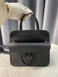 Hermes Halzan 25 黑銀 stamp W
