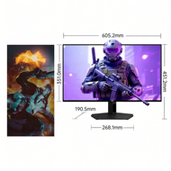 [China Plug Adapter Needed] AOC | Gaming W-OLED Monitor 27 inch