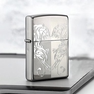 【ZIPPO官方旗艦店】 雙生黑豹防風打火機 ZA-1-58B