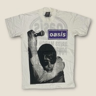Oasis Bootleg T-Shirt | Liam Gallagher Live Pattern Behind The Dublin Concert Tour 1996