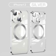 iPhone13 12 シリーズ MagSafeリング内蔵 背面クリア保護ケース レンズ全面保護・カバー  ケース