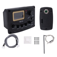 [PIA Store] Selected4 Band EQ Equalizer -3 Acoustic Guitar EQ Preamp with Digital Tuner Guitar Picku