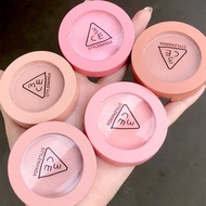 New 3CE Monochromatic Blush Highlighter All-in-one Palette for Face Trimming Rose Beige Orange Nude 
