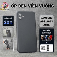 Samsung A04, A04s, A04e Dragoncase plain black case | SS galaxy flexible phone case protects Samsung