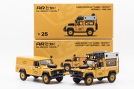 現貨 1:64 AR ARBOX Land Rover Defender 90 / 110 Camel Trophy Borneo Support (TSM MiniGT Mini GT CM Mod
