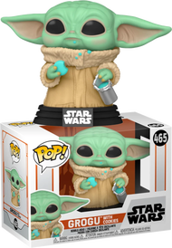 Funko POP! (465) Star Wars:Mandalorian The Child with Cookie