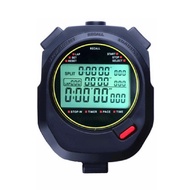 Sports Stopwatch timer 10 60 100 Lap Split Memory Digital Stopwatch Countdown Timer Pace Mode 12/24