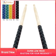 ISHOWMAL❤️ 2Pcs Drum Stick Grips Drumsticks Anti-slip Sweat Absorbed Grip for 7A 5A 5B 7B❀