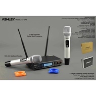 PROMO- NEW MICROPHONE WIRELESS MIC ASHLEY CT-ONE (FREE KOPER) - GERBANG SHOP01