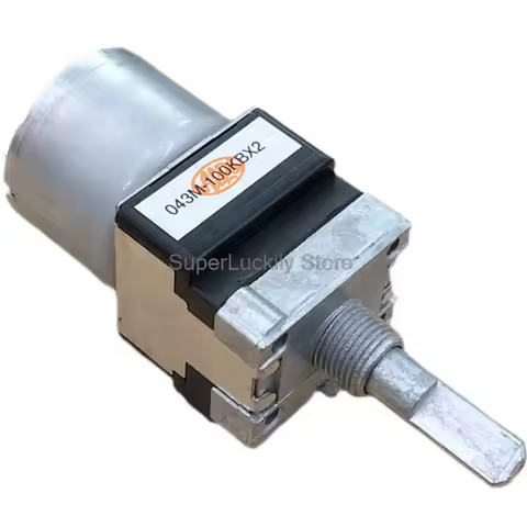 1PCS ALPS Motor Drive Potentiometer B100Kx2 RK16812MG098 100KBx2 Dual Potentiometer With Tap 25MM Ha
