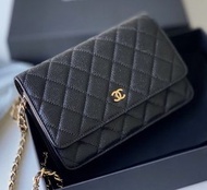 Chanel WOC Wallet On Chain black 黑金