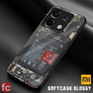 MESIN [AA36] Softcase Glossy Redmi Note 13 | 13 Pro | 13pro 4G 5G | 13pro Plus+poco m6 pro poco x6 C