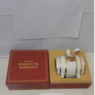 (049) 約80年代 camus napoleon barrel 瓷樽 (有盒) 日本蘇格蘭舊酒洋酒威士忌白蘭地干邑拿破崙whisky brandy cognac xo vsop napoleon