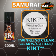 SAMURAI SPRAY PAINT K1KT** Twinkling Clear 300ml