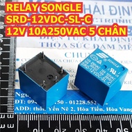 5pcs RELAY RELAY SONGLE 10A 250VAC 5 PINS SRD-5VDC 12VDC 24VDC 48VDC-SL-C 5V 12V 24V 48V kde0047