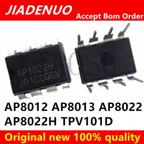 (10pcs)100% New AP8012 AP8013 AP8022 AP8022H TPV101D DIP-8 Chipset