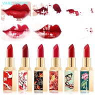 100% Quality▦✎۞6 Warna Lipstik Matte Ekstrak Tanaman Tahan Lama Dan Tahan Air