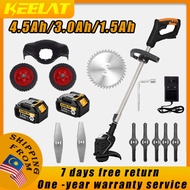 Keelat Mesin Rumput Elektrik Bateri Pemotong Rumput Alat Ganti Grass Cutter Machine Battery Lawn Mow