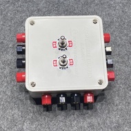 Speaker adapter - from 1 amplifier for 2 speaker sets