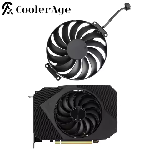 Video Card Fan For ASUS Phoenix RTX 3050 3060 95MM CF1010U12D RTX3050 RTX3060 Graphics Card Replacem