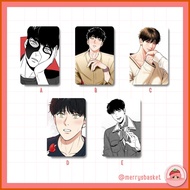 ◙ ▦ ✭ [5 PCS SET] BJ ALEX WEBTOON MANHWA PC PHOTOCARDS UNOFFICIAL FANMADE LOMO