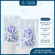 OXY [Item type 1] 50 OXYGEN- OXYGEN ABSORPTION PACKAGES 15cc/30cc/50cc/100cc used for foods that nee