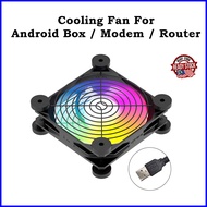 Premium Android Box Cooling Fan | TV Box Fan | Router Cooling Fan | Modem Fan Cooler | Kipas Router | Kipas TV Box