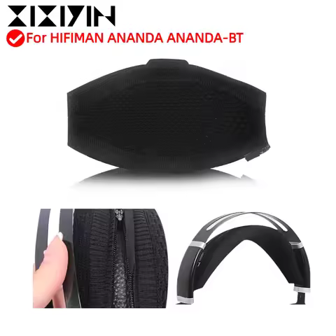 XIXIYIN Zipper head beam knitted fabric protective cover can be washed with water For HIFIMAN ANANDA