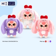 [METAL Mink Fur GOODS] 1000% cute baby three rabbit teddy bear, baby three rabbit 1000% teddy bear m