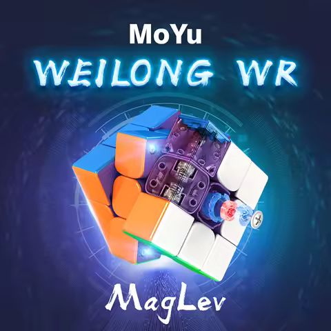 MOYU WeiLong WR M MagLev 2021 3X3 Magnetic Levitation Weilong WRM 2021 Lite Magic Speed Cube Profess