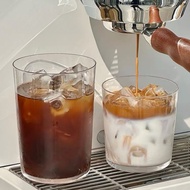 [New model] Japanese style minimalist thin mouth glass cup 550ml, 350ml