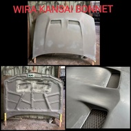 Wira / Satria Kansai Bonnet FBN97 Fiberglass Without Paint