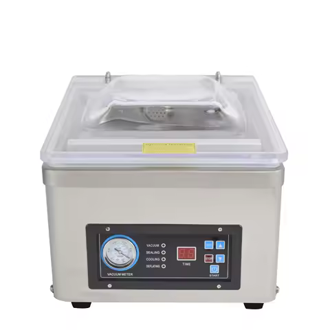 2026 HOT DUOQI DZ-260D Hot Selling for Food Grade Stainless Steel 304 Single Chamber Vacuum Sealer P