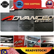 LOGO EMBLEM PREMIUM PERODUA Extreme 1.5 Advance Advanced Version Myvi Axia Alza Bezza Aruz gear up v