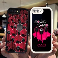 N49 Fashion Squid Black and White Silicone Casing for Realme C2 C2s OPPO A5 A3s A12e A1K Case