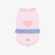 Puppy Gallery เสื้อเย็นสำหรับสัตว์เลี้ยง Love Frill Cooling Tank/ Romper เสื้อระบายอากาศ