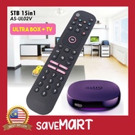 Replacement TV Remote Ultra Box UNIVERSAL SET UP BOX 15 in 1 / Alat Kawalan Jauh TV