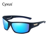 Cyxus แว่นกันแดดโพลาไรซ์สำหรับผู้ชายผู้หญิงแว่นกันแดดกีฬาขี่ Shades TR กรอบแว่นตา Shades UV Protecti