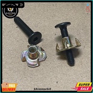 Up To 70% Jc/Bc Bolt 6M 3Cm + Claw Nut 6 M | Jc Bc Jcbc 6 M 3 Cm Bolt + 6M Disc Nut | 30Mm Bolt